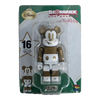 Bearbrick Happy Kuji 'Disney Special Ornament' (2011) - 16 Mickey Mouse Gold & White Version 100% in der Verpackung