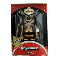 BE@RBRICK Disney Special Ornament – ​​L@ST Mickey Mouse Golden Santa Version (100%)