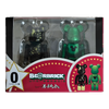 Bearbrick Happy Kuji 'Disney Special Ornament' (2011) - O Tinkerbell Clear Body Version & Green Metallic 100% in der Verpackung