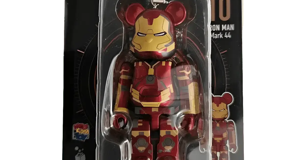 BE@RBRICK Iron Man Iron Man Mark 44 100% | MyBearBrick.de