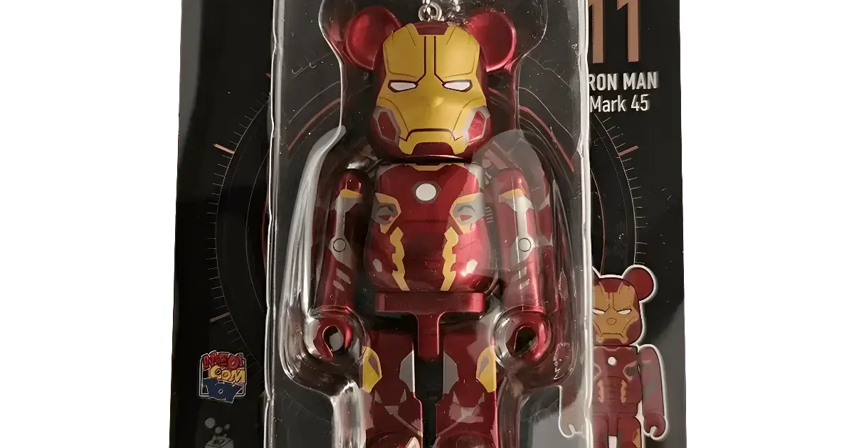 BE@RBRICK Iron Man Iron Man Mark 45 100% | MyBearBrick.de