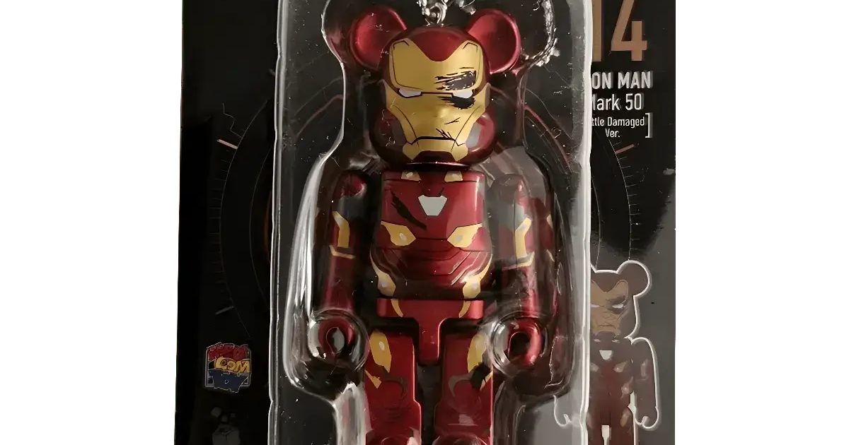 BE@RBRICK Iron Man – Mark 50 Battle Damaged Ver. 100% BE@RBRICK Iron Man – Mark 50 Battle Damaged Ver. 100%