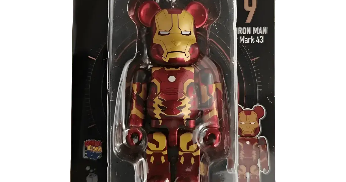 BE@RBRICK Iron Man Iron Man Mark 43 100% | MyBearBrick.de