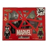 Bearbrick Happy Kuji 'MARVEL' (2012) - 34 Venom & Green Goblin 100% in der Verpackung
