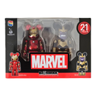 BE@RBRICK MARVEL 2021 – 21 Iron Man & Thanos (100%)