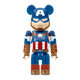 BE@RBRICK MARVEL 2021 – 2 Captain America (100%)