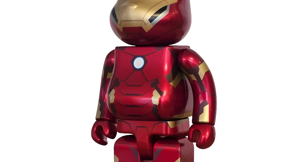 BE@RBRICK MARVEL 2021 – SP Iron Man 400% | MyBearBrick.de