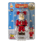 BE@RBRICK Pixar Christmas Party – 2 Buzz Lightyear Santa Version (100%)