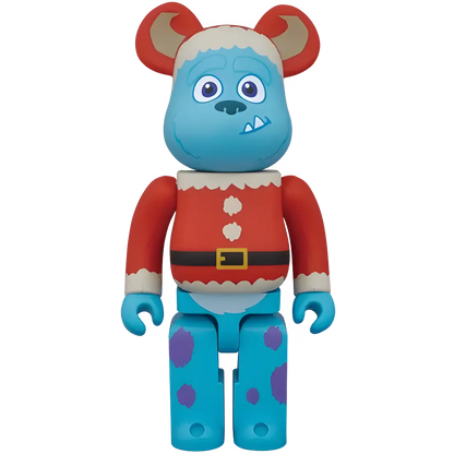 Bearbrick Happy Kuji 'Pixar Christmas Party' (2013) - SP Sulley Santa Version & Mike Christmas Version 100%+400% Herstellerbild 1