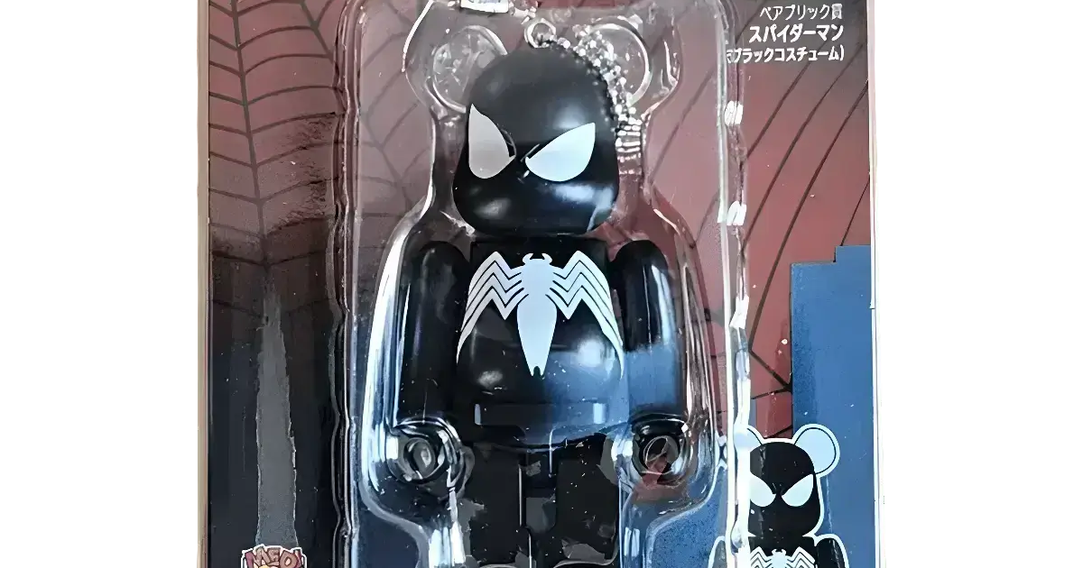 BE@RBRICK SPIDER-MAN BLACK COSTUME 1000％ BE@RBRICK Spider-Man Spider-Man Black Costume 100%