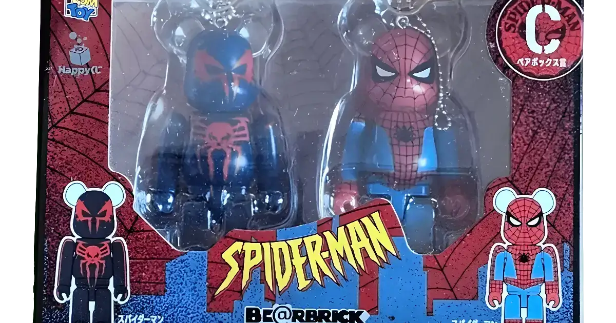 BE@RBRICK Spider-Man 2099 & First Appearance Ver. 100%