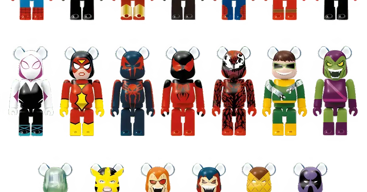 Bearbricks: “Spider-Man” film franchise | MyBearBrick.de