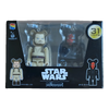 Bearbrick Happy Kuji 'Star Wars' (2017) - 31 Qui-Gon Jinn & Darth Maul 100% in der Verpackung