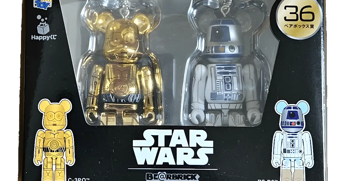 BE@RBRICK Star Wars C-3PO & R2-D2 100% | MyBearBrick.de
