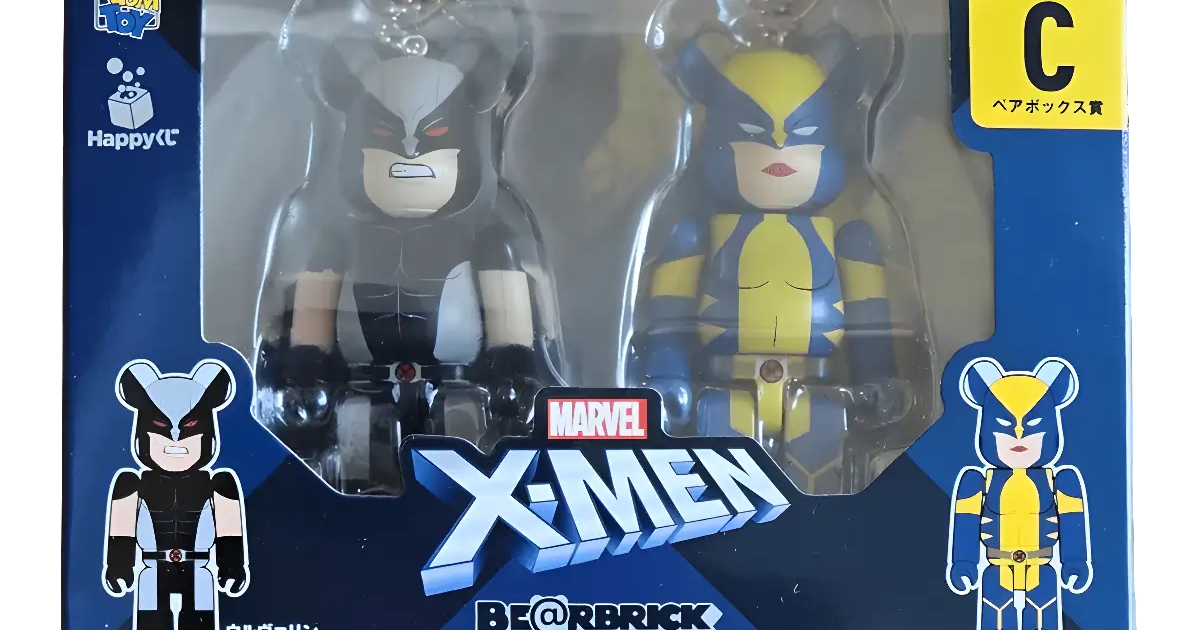 BE@RBRICK X-Men Wolverine & X-23 100% | MyBearBrick.de