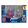 Bearbrick Happy Kuji 'X-Men' (2022) - D Onslaught & Juggernau 100% in der Verpackung