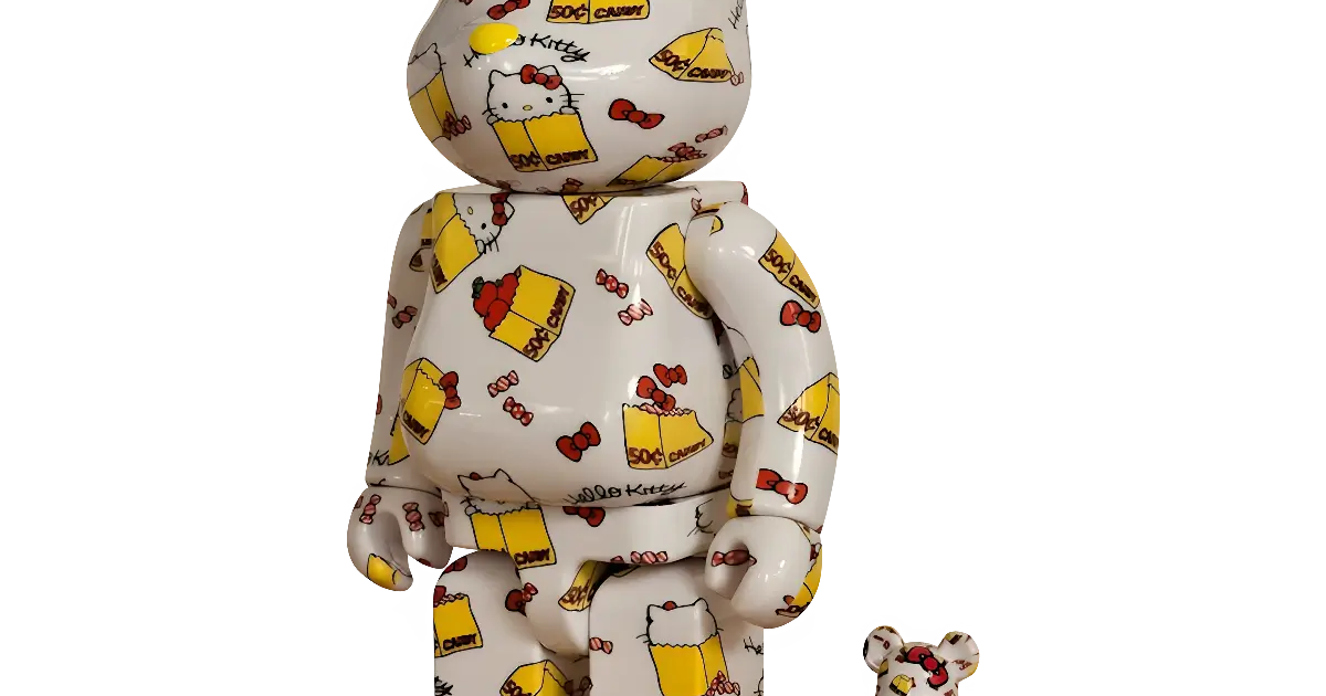 BE@RBRICK Hello Kitty Exhibition Model 100%+400%