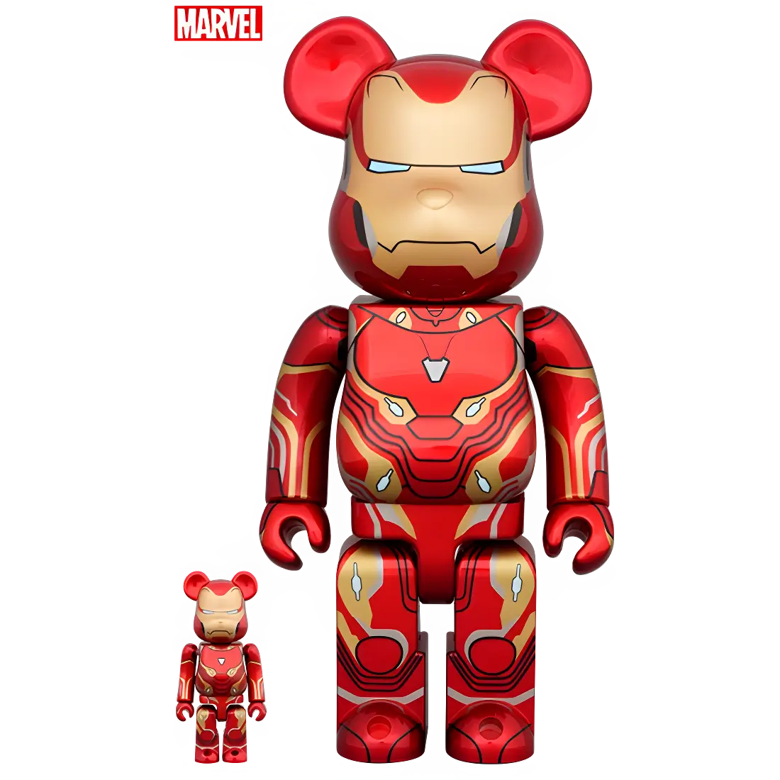 BE@RBRICK Iron Man Mark 50 100%+400% | MyBearBrick.de BE@RBRICK Iron Man Mark 50 100%+400% | MyBearBrick.de