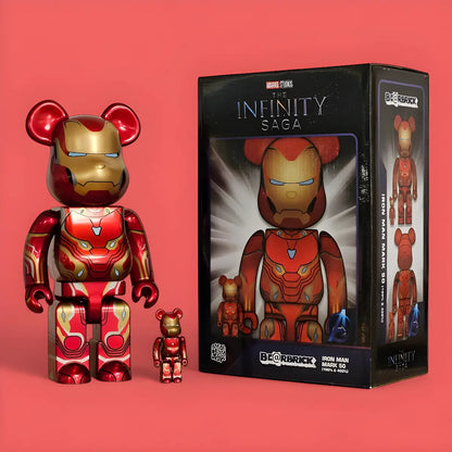 BE@RBRICK Iron Man Mark 50 100%+400% | MyBearBrick.de BE@RBRICK Iron Man Mark 50 100%+400% | MyBearBrick.de