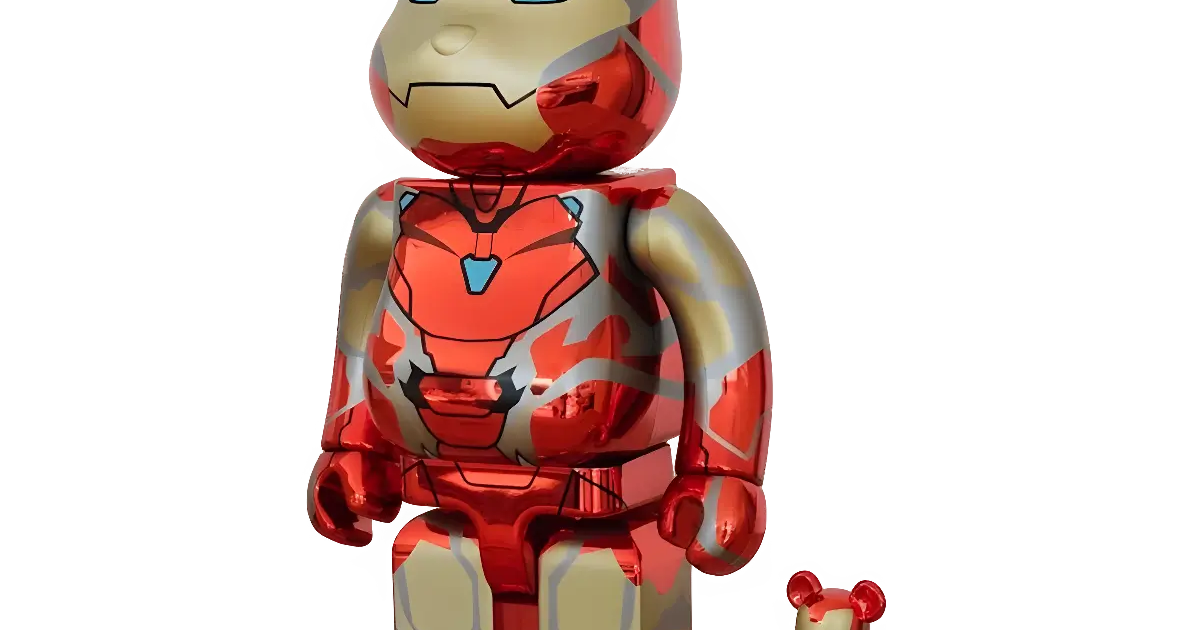 BE@RBRICK Iron Man Mark 85 Chrome 100%+400% | MyBearBrick.de BE@RBRICK Iron Man Mark 85 Chrome 100%+400% | MyBearBrick.de