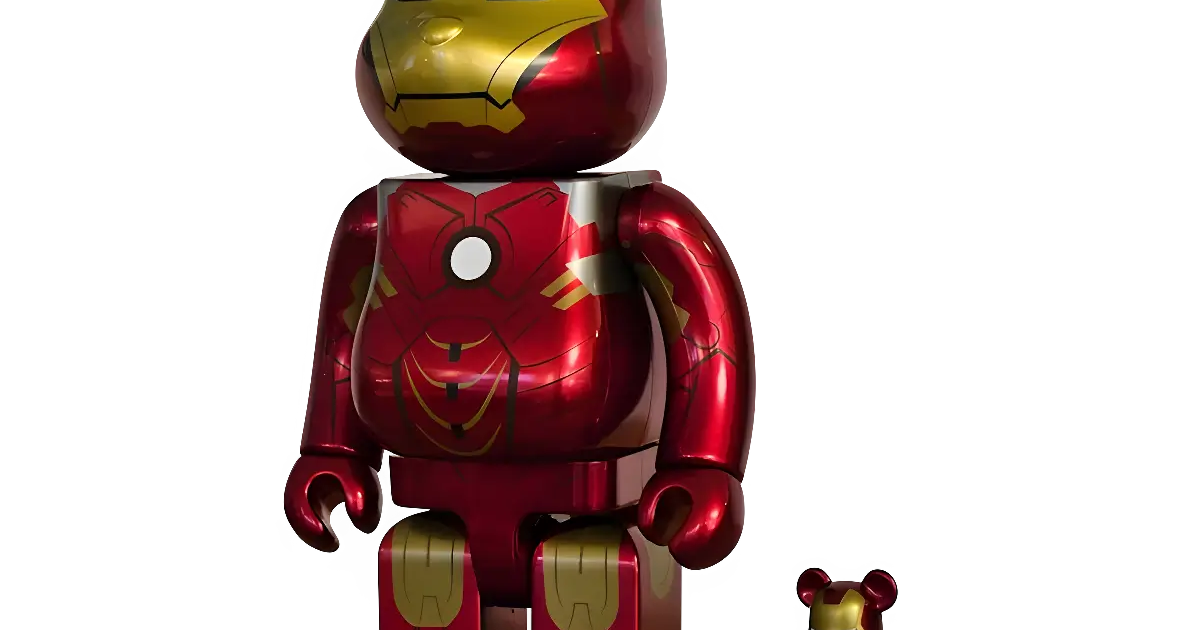 BE@RBRICK Iron Man Mark IV 100%+400% | MyBearBrick
