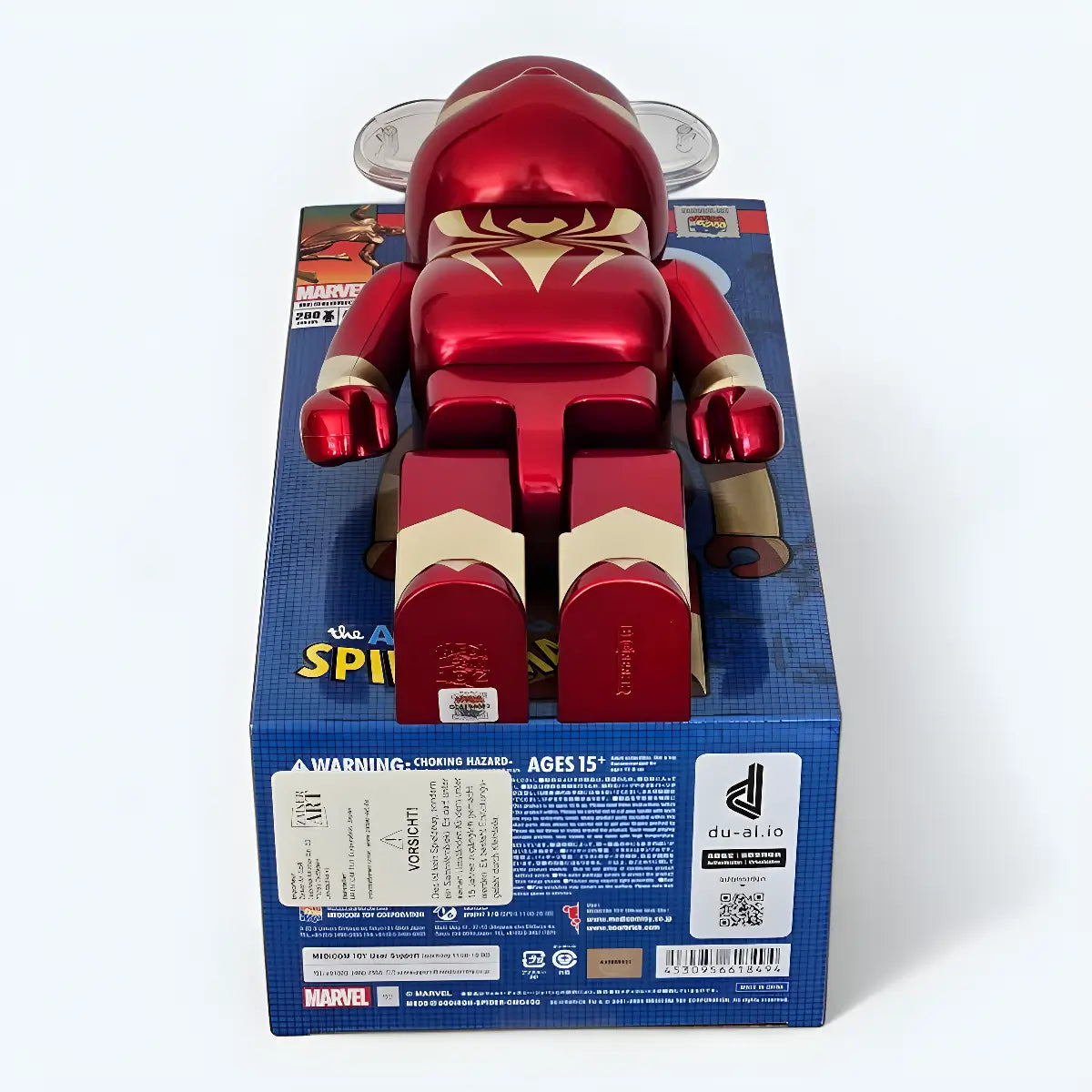 BE@RBRICK　 IRON SPIDER 100％ & 400％ BE@RBRICK IRON SPIDER 400％ – MCT TOKYO