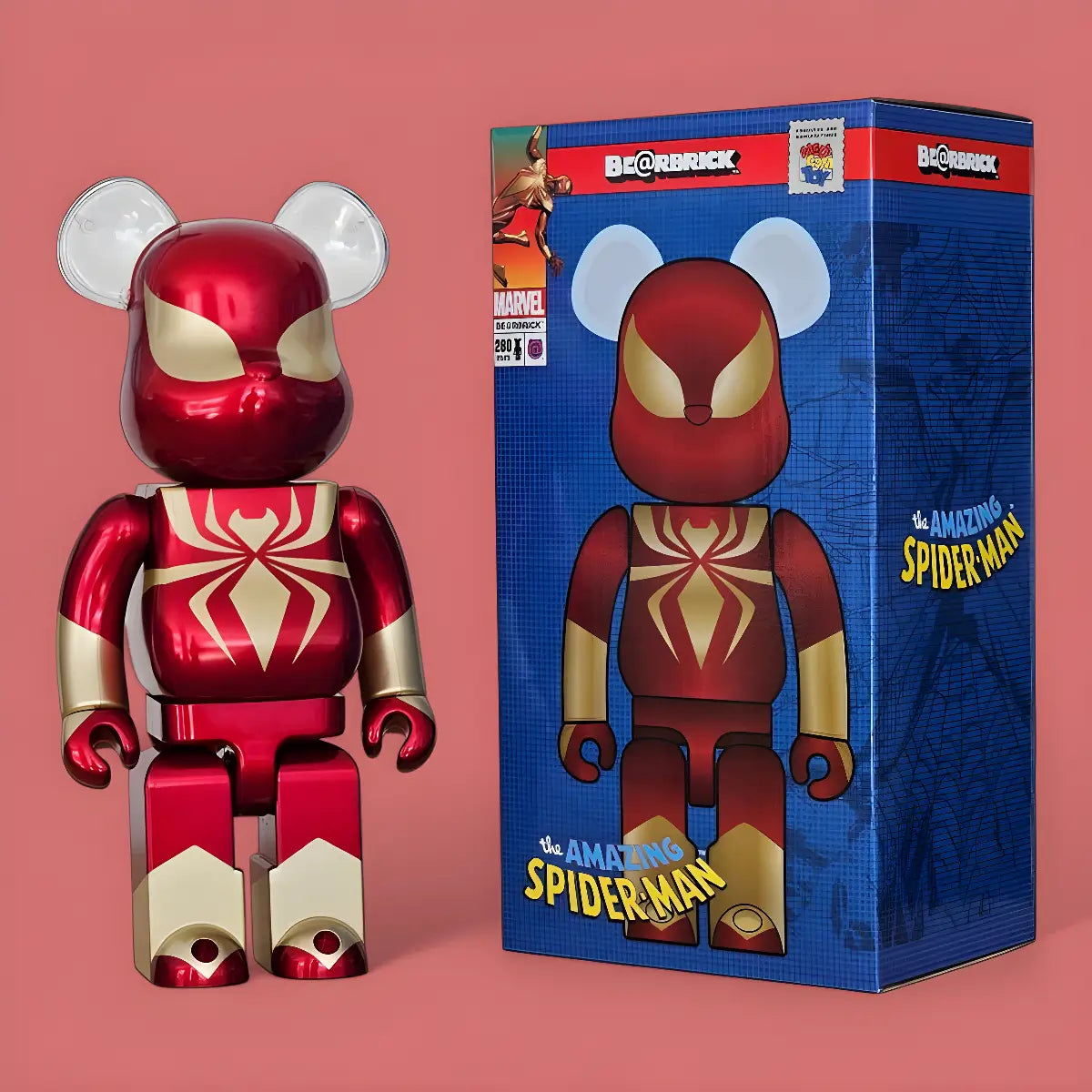 BE@RBRICK　 IRON SPIDER 100％ & 400％ BE@RBRICK IRON SPIDER 400％ – MCT TOKYO