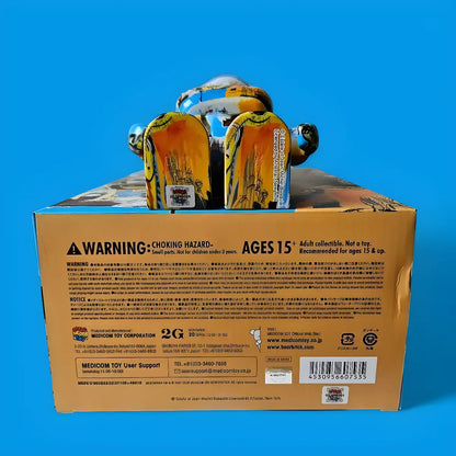 Bearbrick Jean-Michel Basquiat #10 100%+400% Echtheitmerkmale