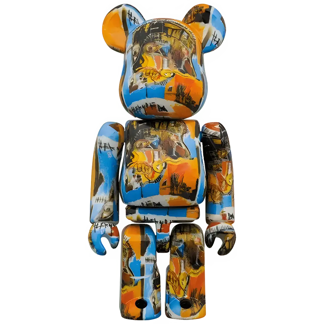 Bearbrick Jean-Michel Basquiat #10 100%+400% Herstellerbild 2