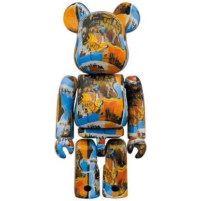 Bearbrick Jean-Michel Basquiat #10 100%+400% Herstellerbild 2