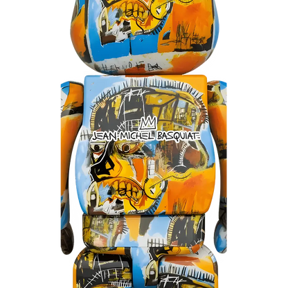 Bearbrick Jean-Michel Basquiat #10 100%+400% Herstellerbild 4
