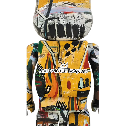 Bearbrick Jean-Michel Basquiat #1 100%+400% Herstellerbild 4