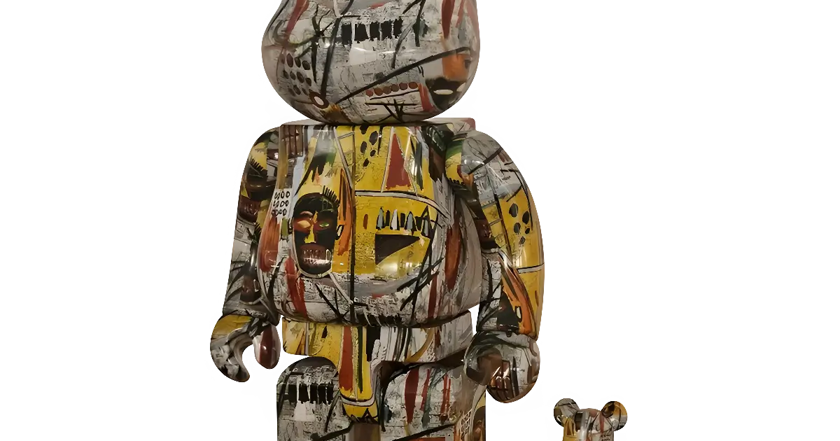 BE@RBRICK Jean-Michel Basquiat #1 100%+400% | MyBearBrick.de