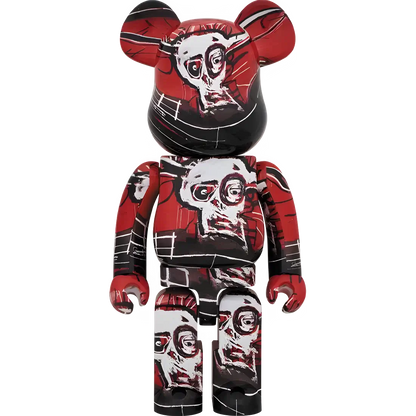 Bearbrick Jean-Michel Basquiat #5 100%+400% Herstellerbild 3