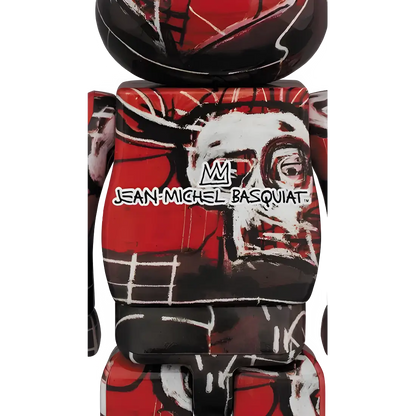 Bearbrick Jean-Michel Basquiat #5 100%+400% Herstellerbild 4