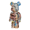 Bearbrick Jean-Michel Basquiat #6 1000% schräg