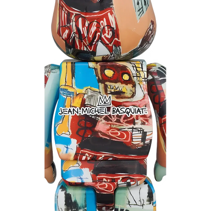 Bearbrick Jean-Michel Basquiat #6 100%+400% Herstellerbild 4