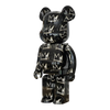Bearbrick Jean-Michel Basquiat #8 1000% schräg
