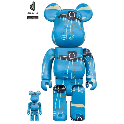 Bearbrick Jean-Michel Basquiat #9 100%+400% Herstellerbild 1