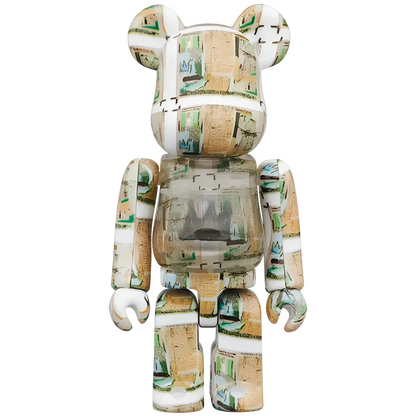 Bearbrick Jean-Michel Basquiat 'King Pleasure' 100%+400% Herstellerbild 2
