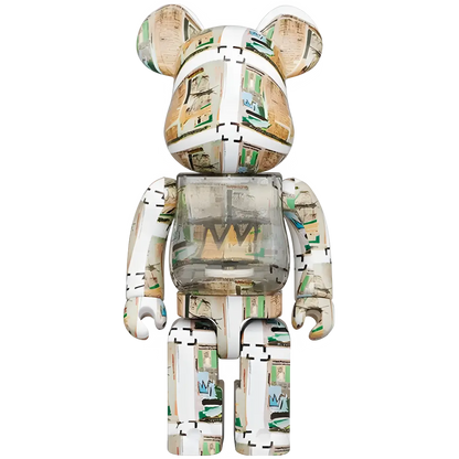 Bearbrick Jean-Michel Basquiat 'King Pleasure' 100%+400% Herstellerbild 3