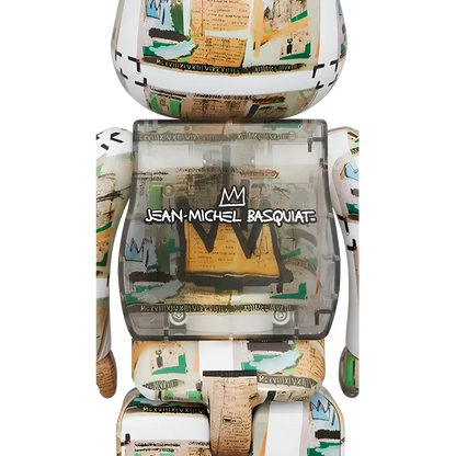 Bearbrick Jean-Michel Basquiat 'King Pleasure' 100%+400% Herstellerbild 4