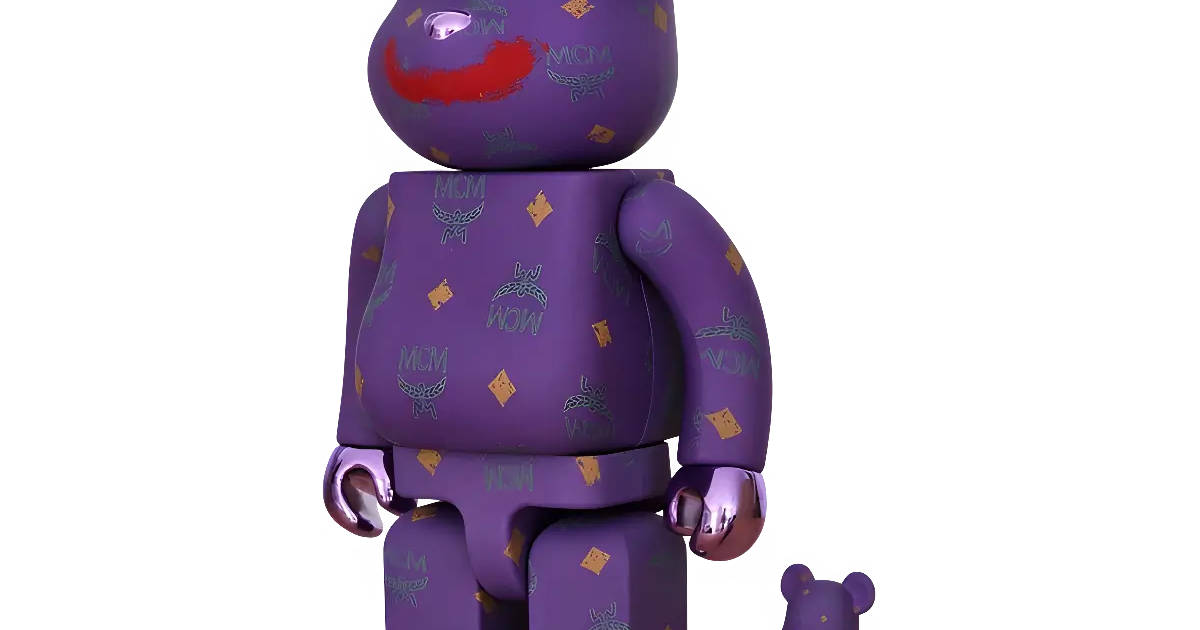 BE@RBRICK Joker × MCM 100%+400% | MyBearBrick.de