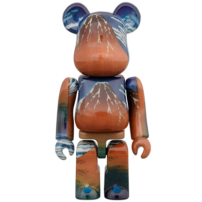 Bearbrick Katsushika Hokusai 'A Mild Breeze on a Fine Day' 100%+400% Herstellerbild 2