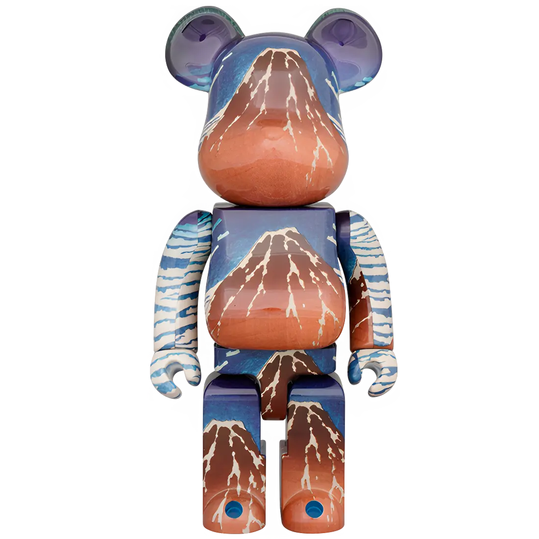 Bearbrick Katsushika Hokusai 'A Mild Breeze on a Fine Day' 100%+400% Herstellerbild 3