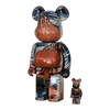 Bearbrick Katsushika Hokusai 'A Mild Breeze on a Fine Day' 100%+400% schräg