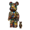 Bearbrick Kazuo Yuzu Art Exhibition 100%+400% schräg