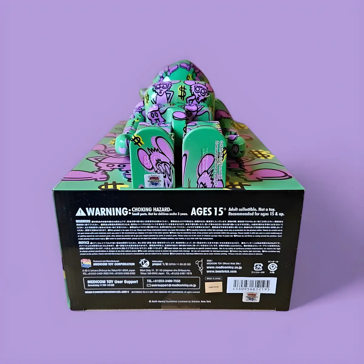 Bearbrick Keith Haring #11 100%+400% Echtheitsmerkmale