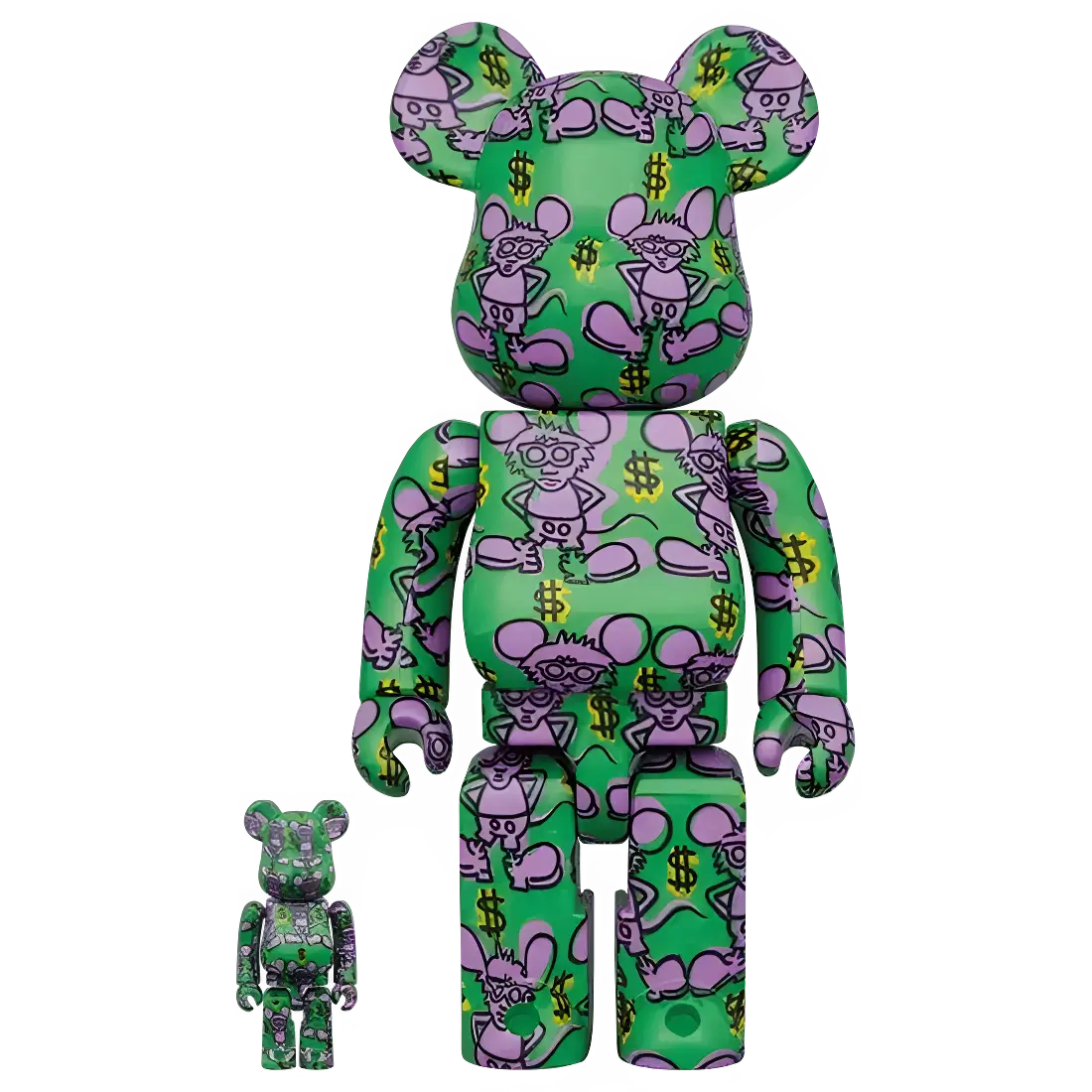 Bearbrick Keith Haring #11 100%+400% Herstellerbild 1