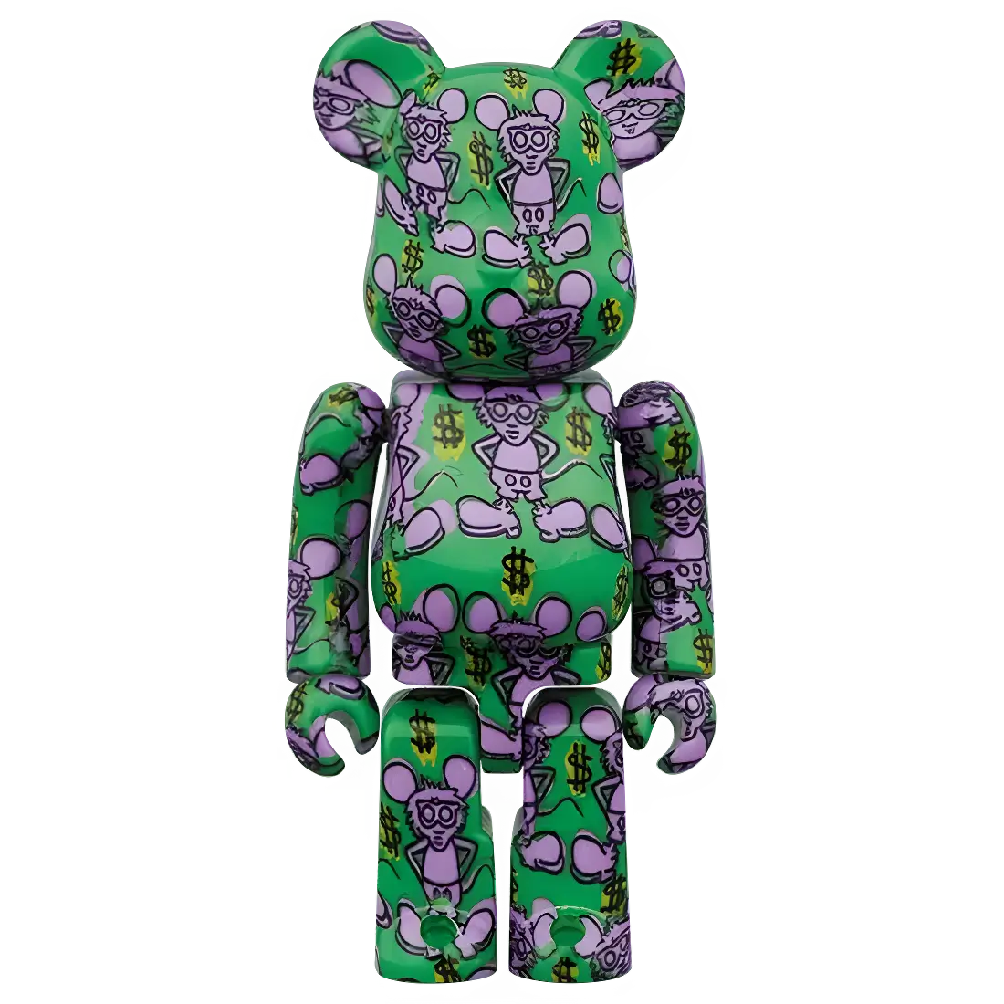 Bearbrick Keith Haring #11 100%+400% Herstellerbild 2